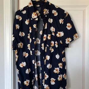 J. Crew Flowered Shirt